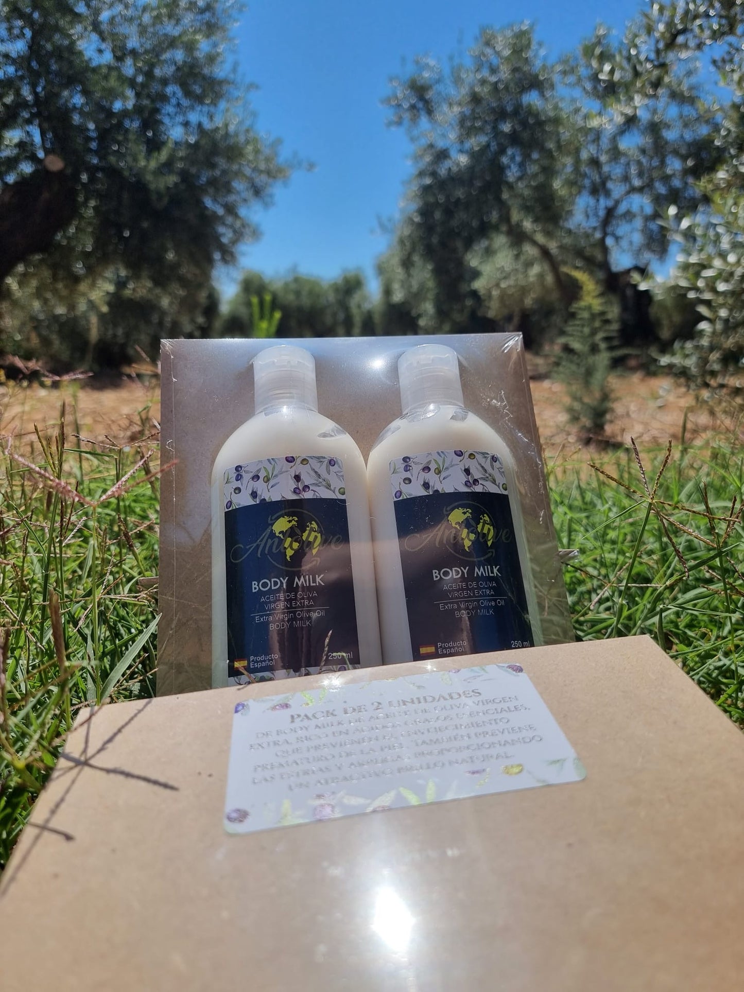 Body Milk con Aceite de Oliva Virgen Extra - Hidratación Profunda