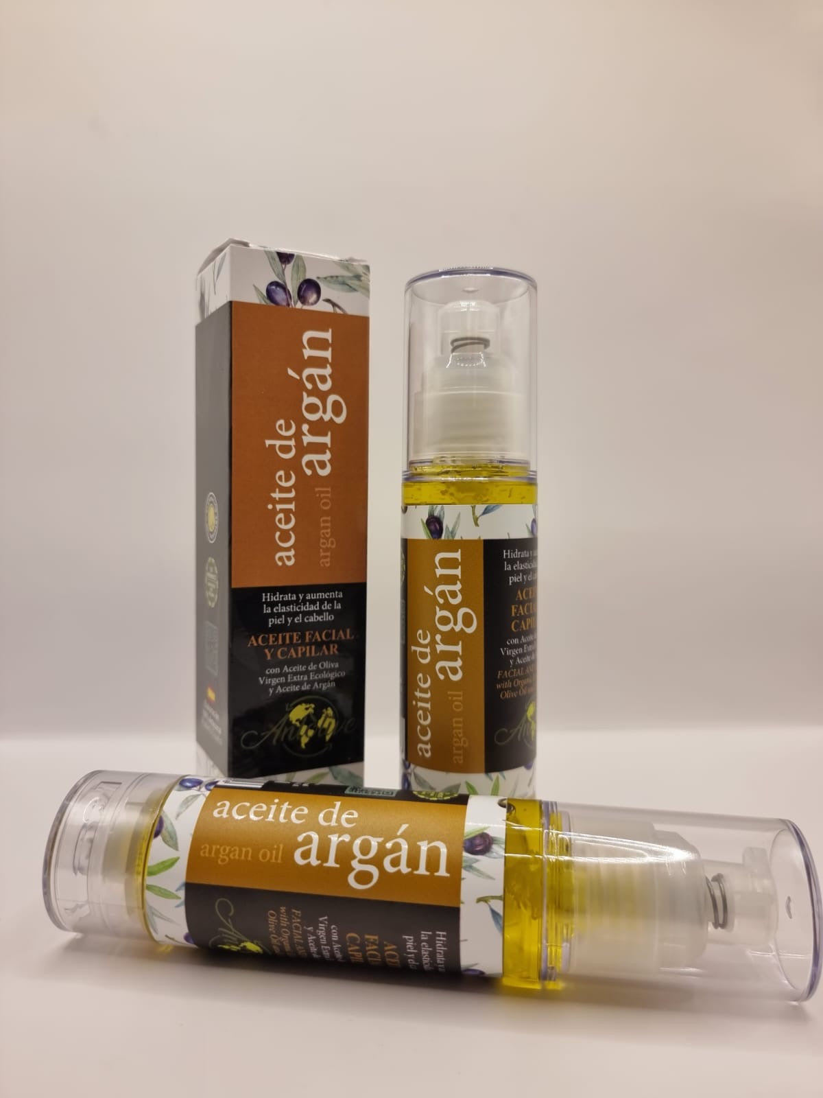 Aceite de Argán Orgánico - Hidratación Facial y Capilar